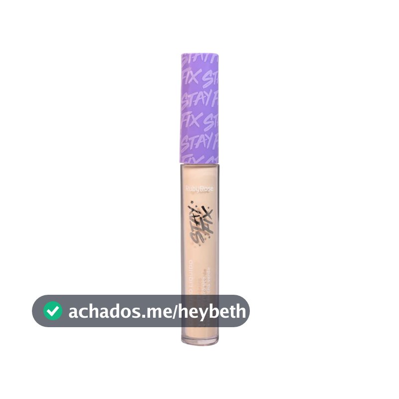 Ruby Rose Corretivo Líquido Stay Fix - Hb9121 - C00 - Rubyrose 3 9Ml