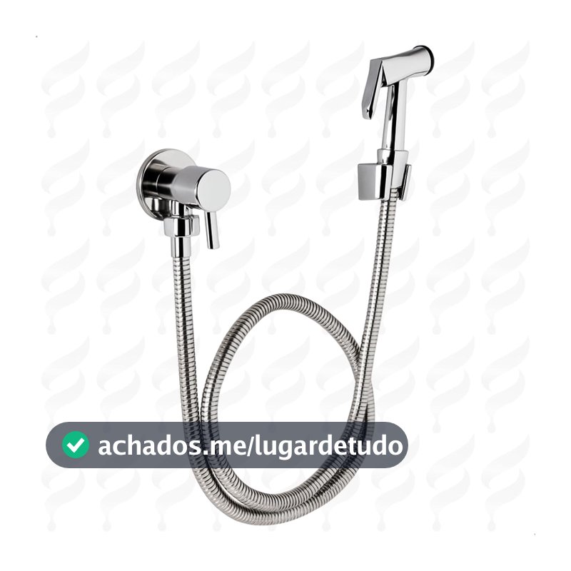 Ducha Higiênica Inox Banheiro Metal Redonda SOFTINOX Chuveirinho Banheiro