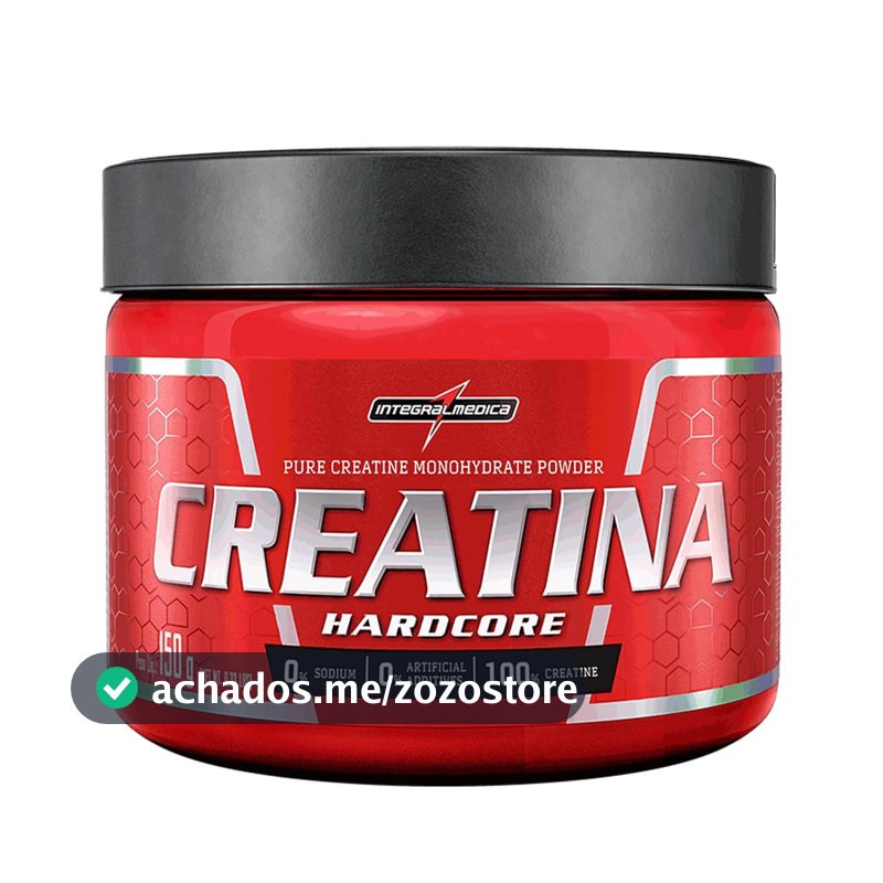 Integralmedica Creatina Hardcore 150g 100% Pura Monohidratada