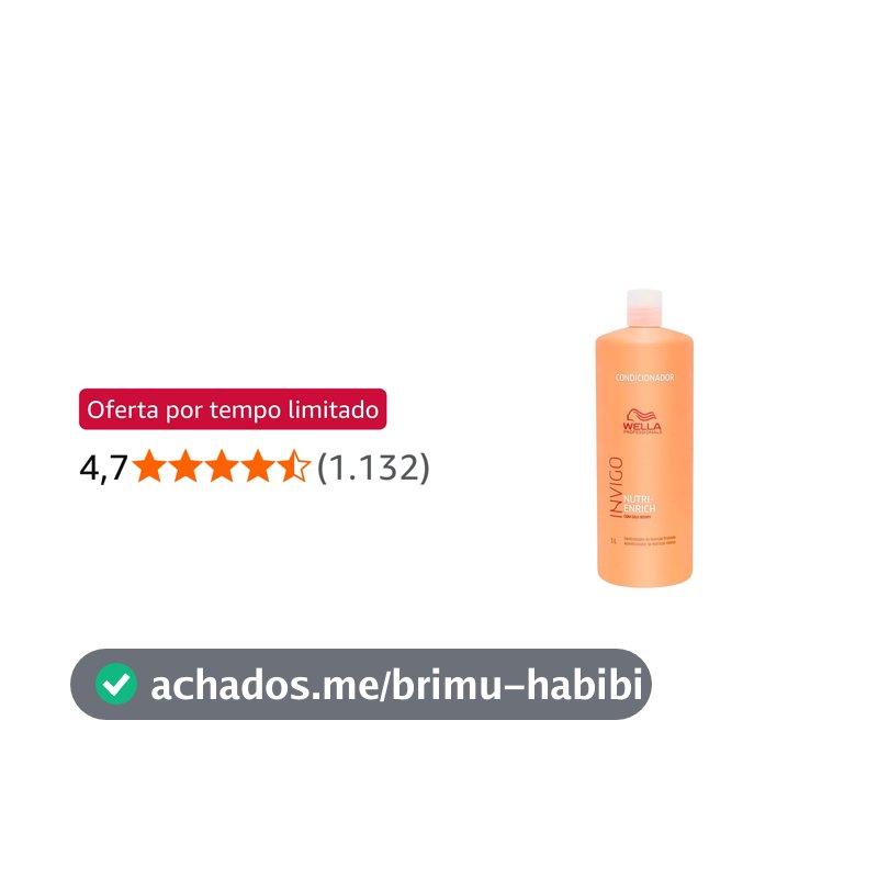 Wella Invigo Nutri Condicionador 1L
