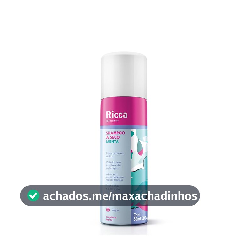 Ricca Shampoo A Seco Menta 50ml