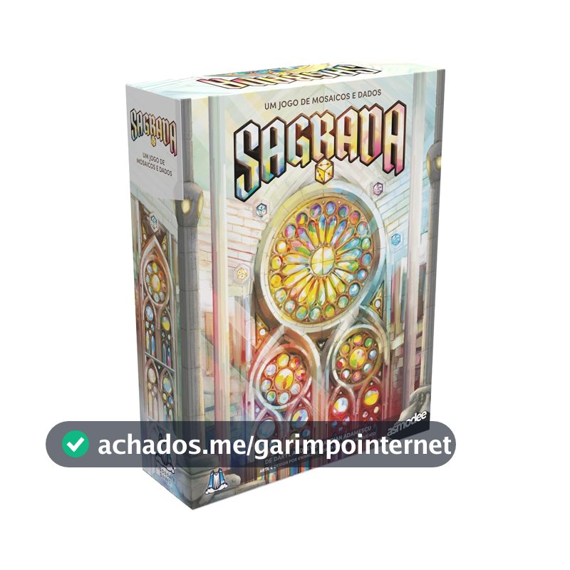 Asmodee Sagrada Jogo de Tabuleiro, 1 a 4 Jogadores, Idade +14