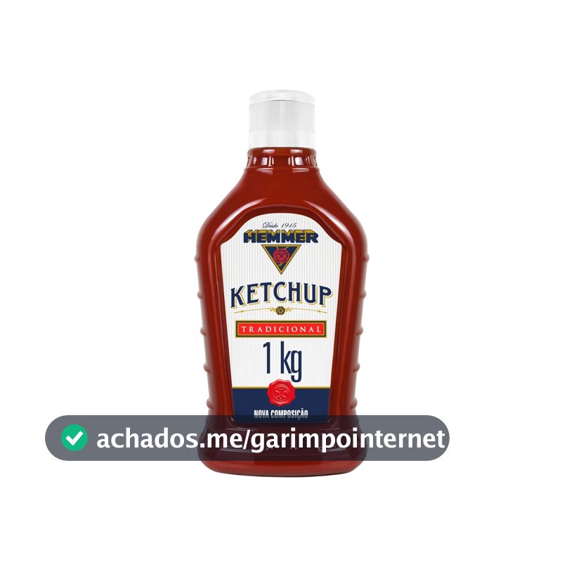 Hemmer Ketchup Tradicional Bisnaga 1kg