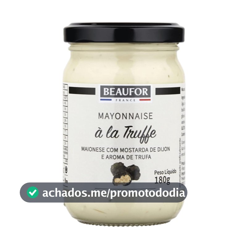 Maionese Beaufor c/ Mostarda Dijon e Trufa 180g