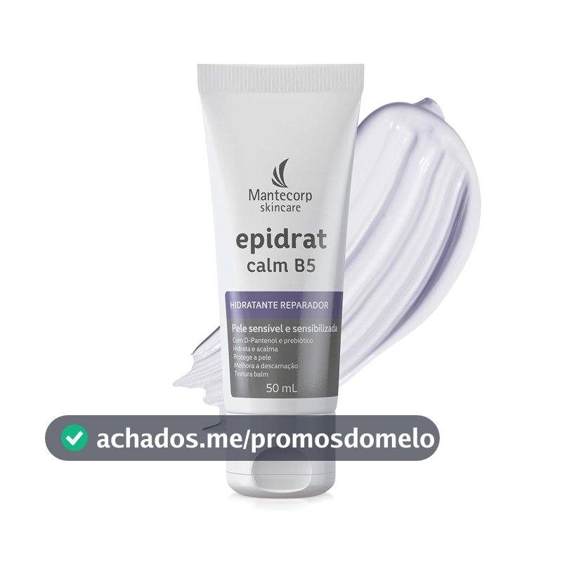 MANTECORP - Hidratante Epidrat Calm B5 - Hidrata e Acalma a Pele, Conforto Imediato, D-Pantenol
