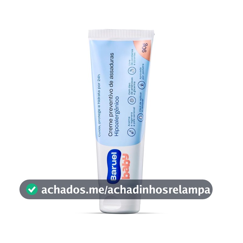 Creme Preventivo contra assaduras 90g – Baruel Baby