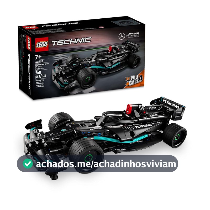 LEGO Set Technic 42165 Mercedes-AMG F1 W14 E Performance Pull-Back 240 peças