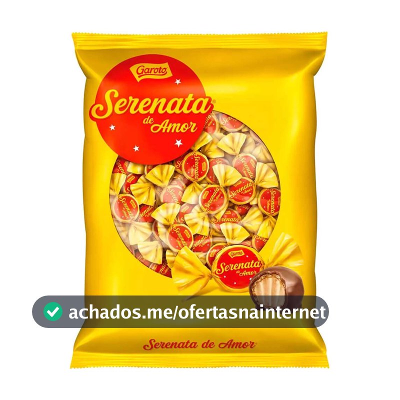 Bombom GAROTO Serenata de Amor 825g