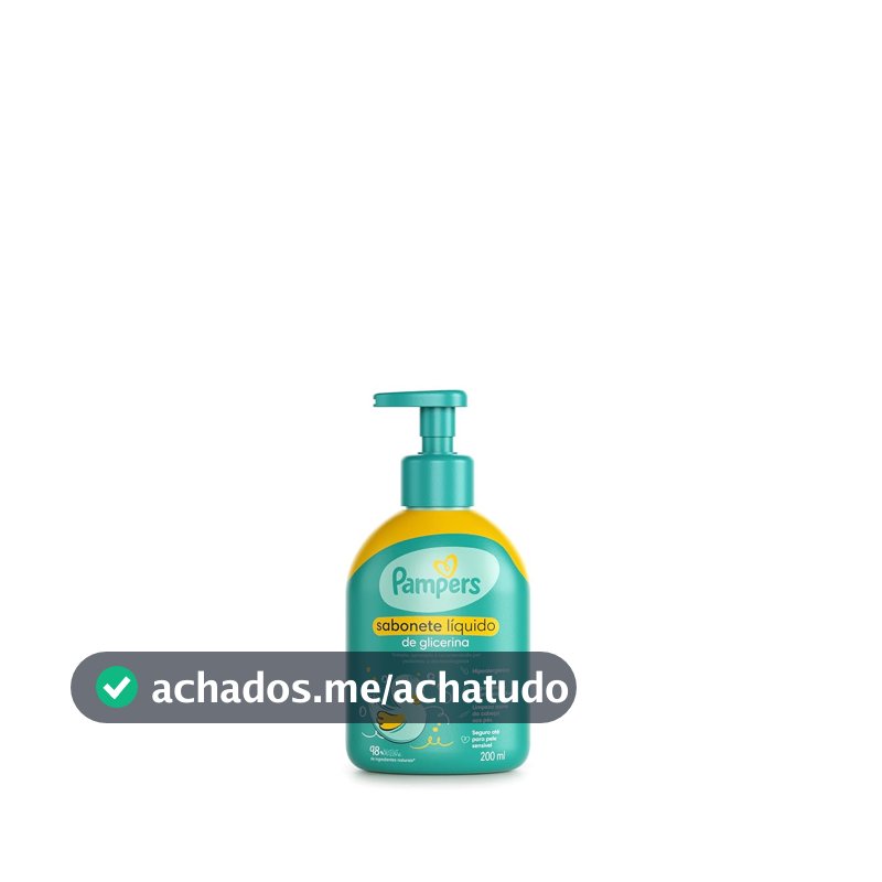 Pampers Sabonete Líquido Glicerina 200ml