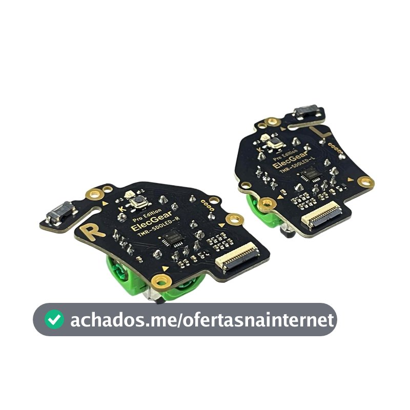 ElecGear Substituição do módulo joystick TMR para Steam Deck OLED, montagem PCB com calibração MCU e vara de controle esquerda/direita TMR Hall, peça de reparo de laptop PC - (Edição OLED)