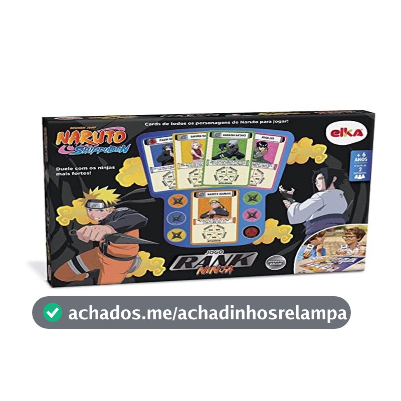 Jogo Rank Ninja - Naruto Shippuden, Elka, Colorido