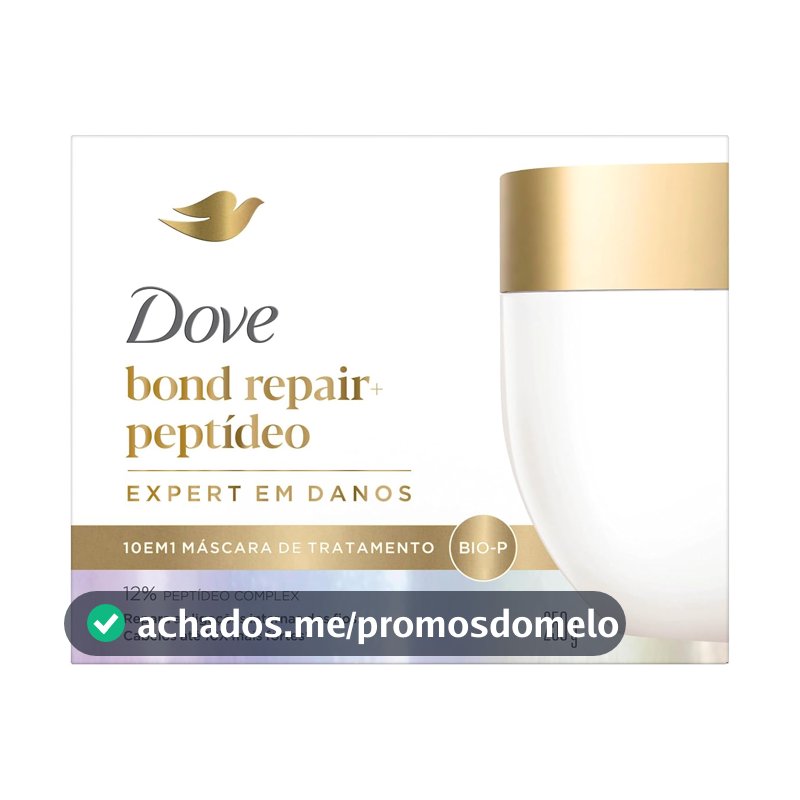 Dove Máscara Capilar 10 em 1 Bond Repair + Peptídeo 250g