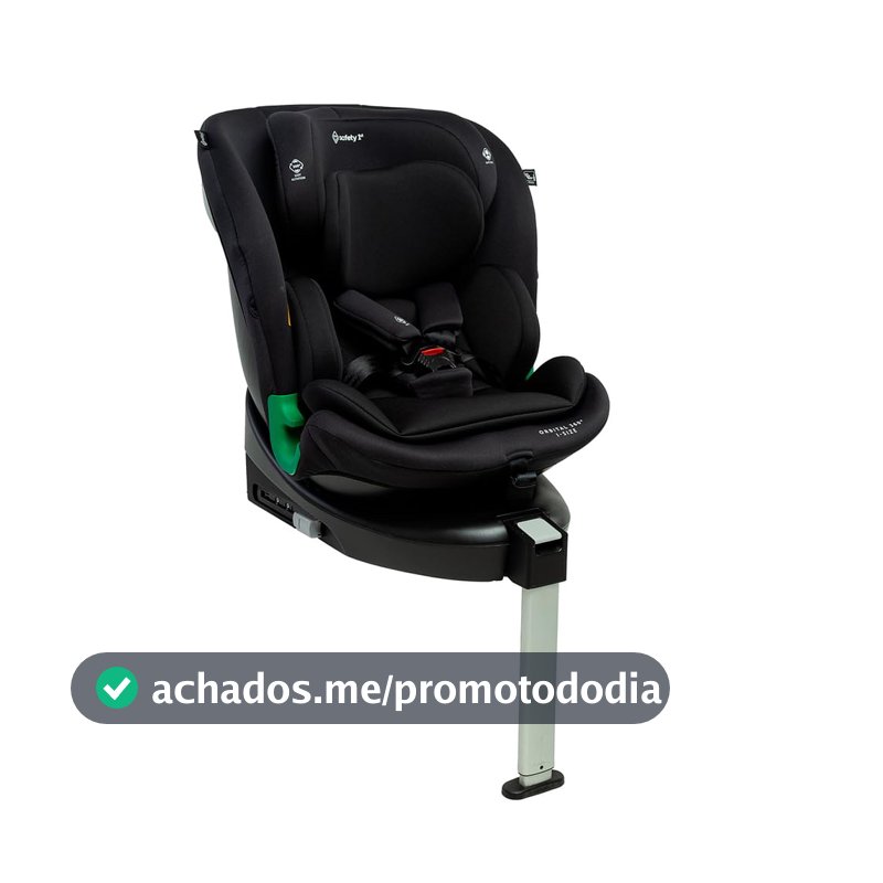 Cadeirinha Safety 1st, Orbital 360 i-Size, com Isofix, 0 até 12 anos, Black