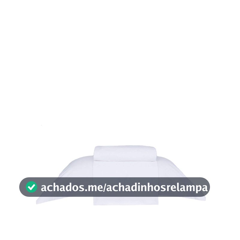 Buddemeyer Jogo de Cama Solteiro 300 Fios N. Colors II 100% Algodão Branco 3 pç.