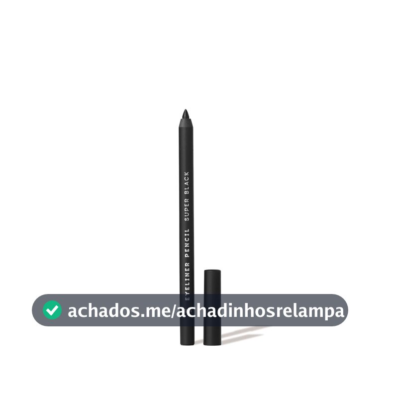 Océane-Lápis para Olhos Preto - Eyeliner Super Black Océane Purple 1,2g