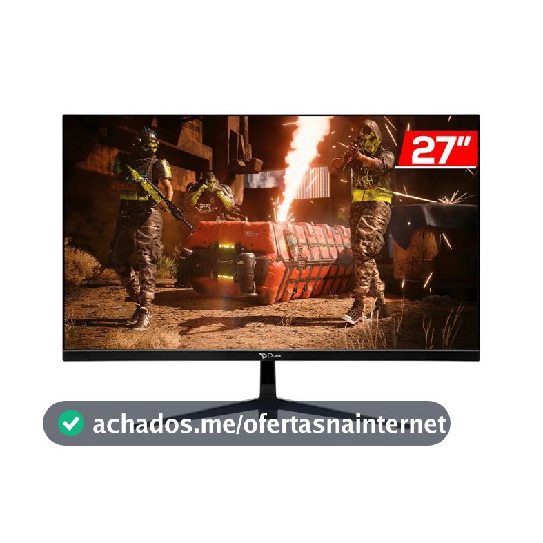 Monitor Gamer Duex DX270QGP165, 27 Pol. IPS, QHD, 1ms, 165Hz, G-Sync, FreeSync, HDMI/DP, DX270QGP165