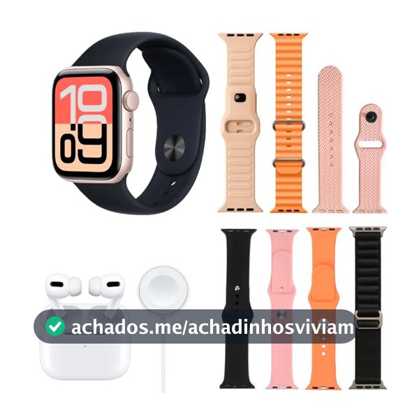 Smartwatch com Fone de Ouvido e Pulseiras