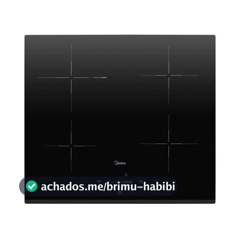 Cooktop 4 Bocas De Indução Midea Built In Even Pro