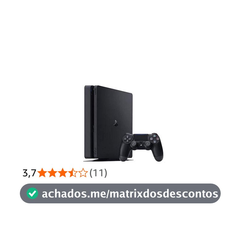 Sony PlayStation 4 Slim 500 GB - Black
