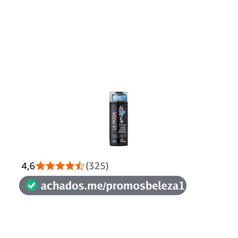 Shampoo La Moda Truss Infusion 300ml