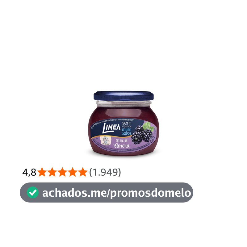 Linea Geleia de Amora 230g