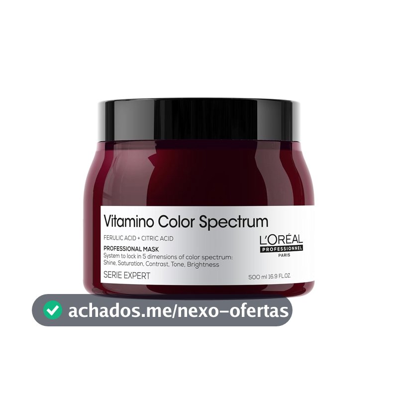 Máscara Capilar L'Oréal Professionnel Vitamino Color Spectrum, 500ml