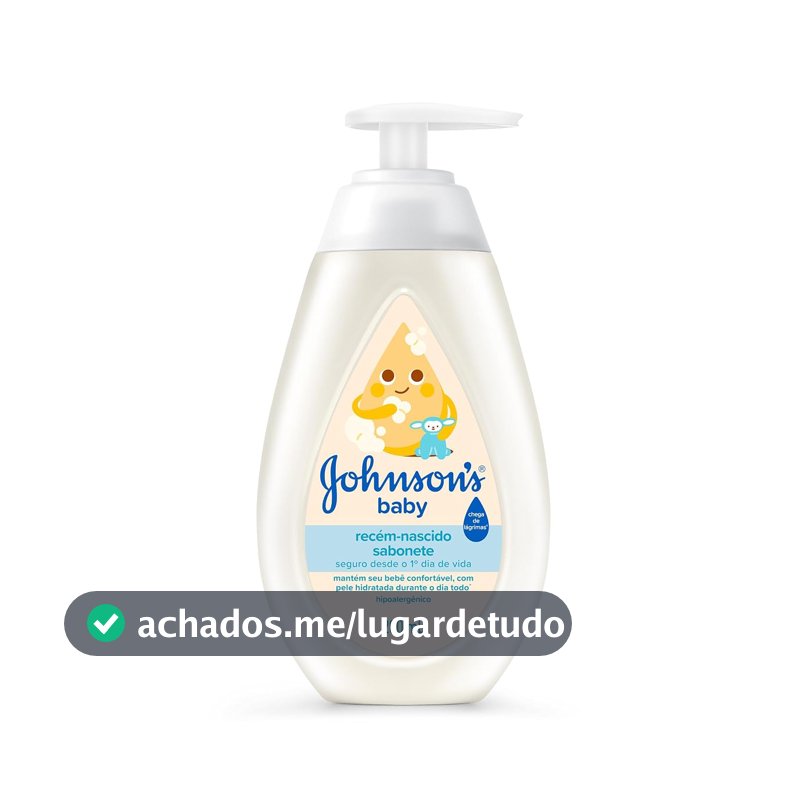 Sabonete Líquido Johnson's Baby Recém-Nascidos, 200ml