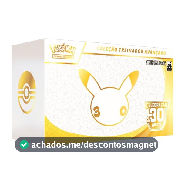 Pokémon TCG: 30th Celebration - Advanced Trainer Box PT-BR