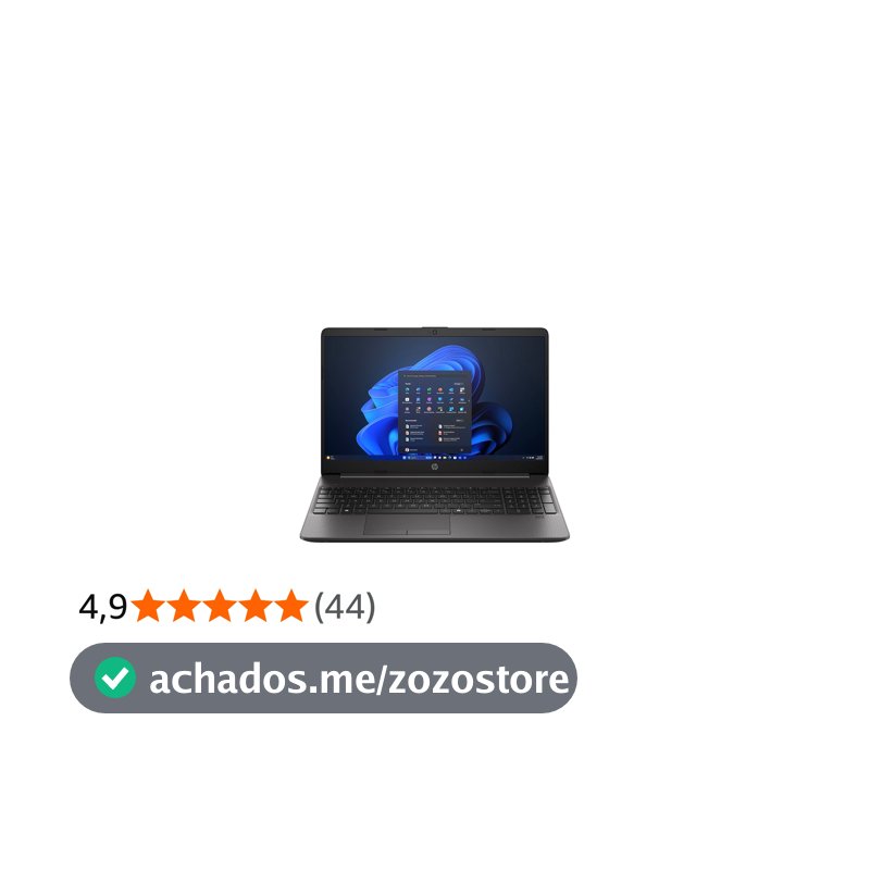 Notebook HP 256R G9 Intel Core i5 13º Geração. Memoria RAM 16GB. SSD 256GB. Tela de 15,6" LCD. Windows 11 - Home SL - Cinza Escuro. Bivolt. (BQ9L2AT#AK4)