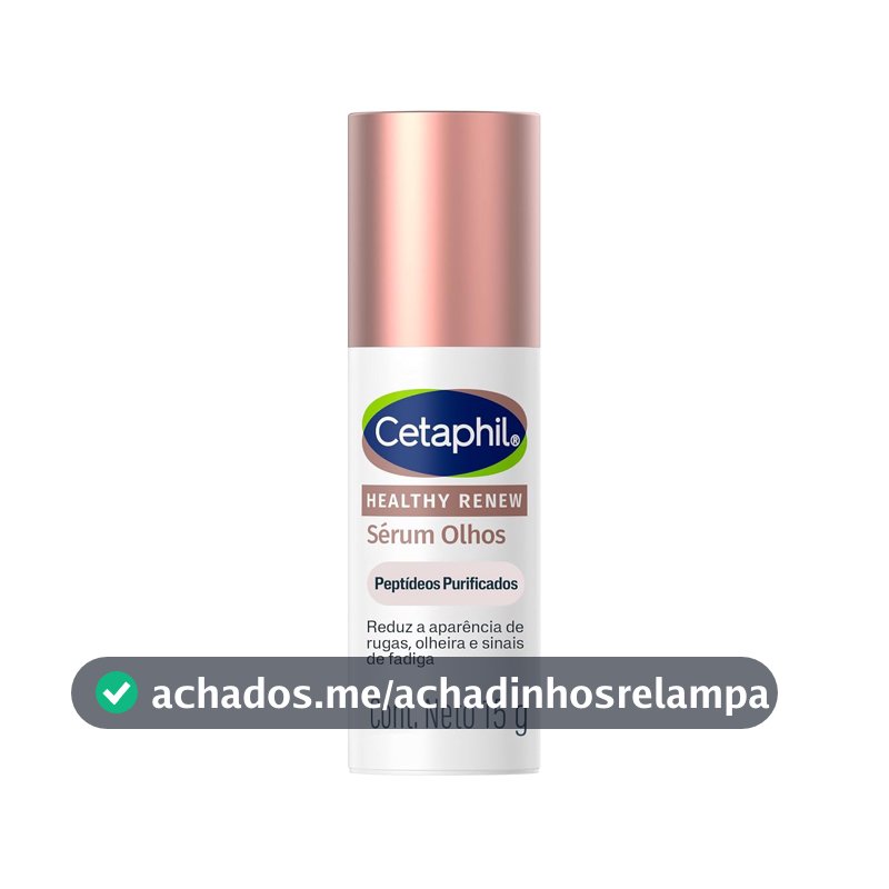 Cetaphil Healthy Renew Sérum Para Olhos com Peptídeos Purificados 15g - Suaviza Olheiras, Antirrugas