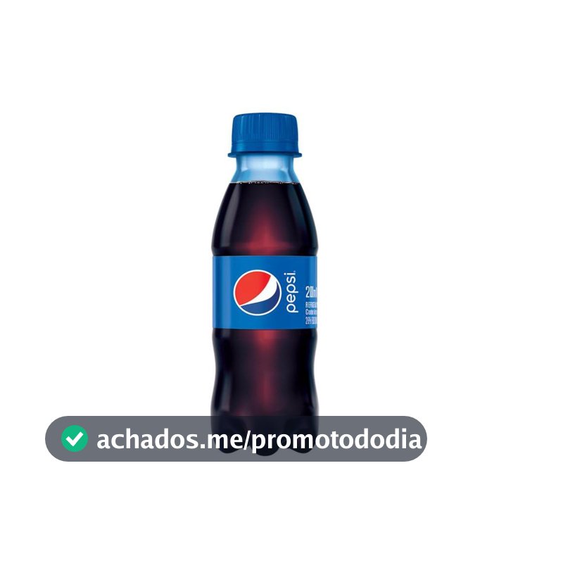 Refrigerante Pepsi, Garrafa 200ml, Pack com 12 unidades