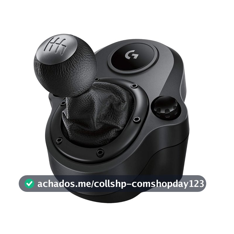 Câmbio Logitech G Driving Force - Compatível com Volantes Logitech G29, G920 e G923 para PS5, PS4, Xbox Series X