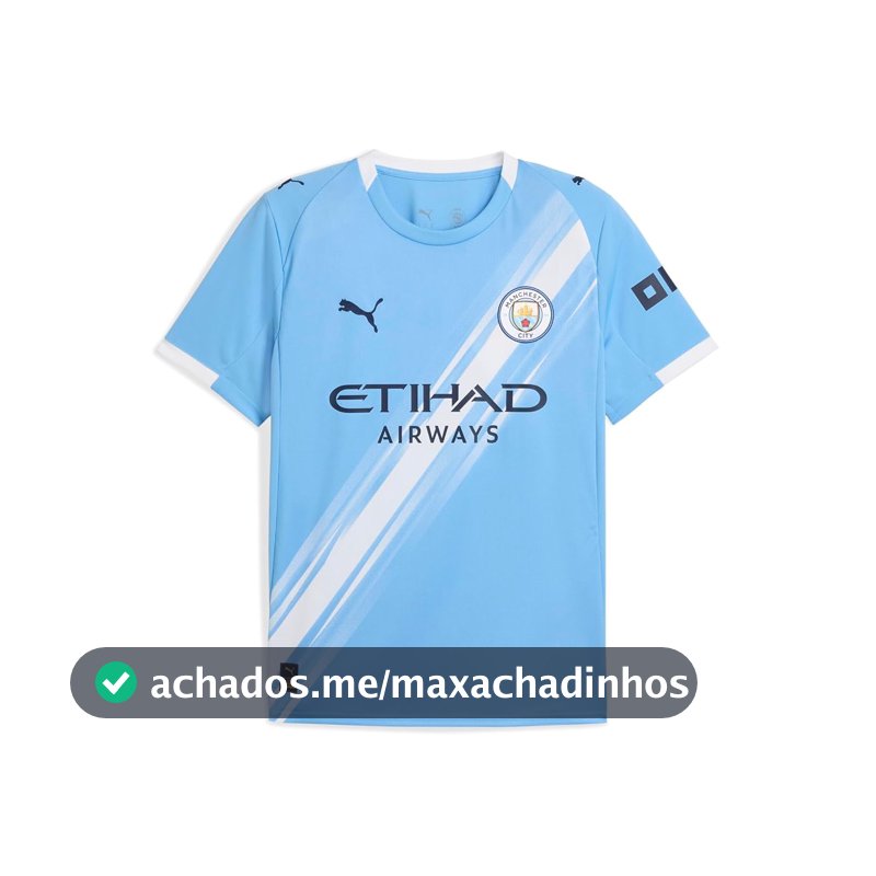 Camisa Puma Manchester City 25/26 Home Masculina