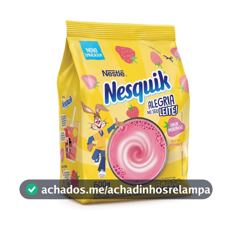 Achocolatado em Pó Nesquik, 600g