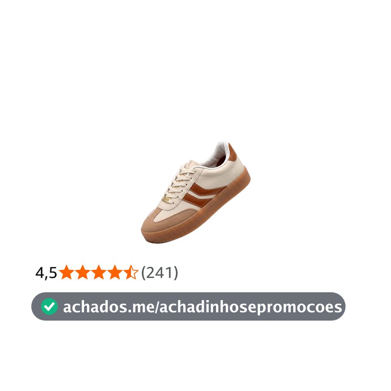 Tênis Feminino Vizzano Casual Sneaker
