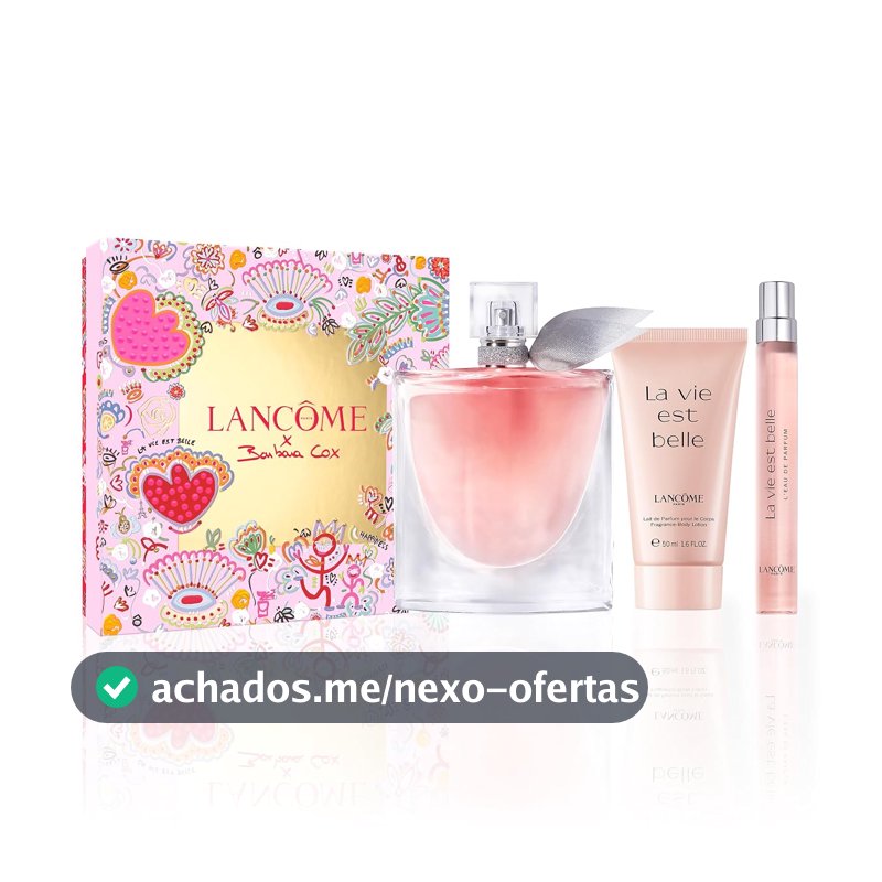 Perfume EDP Lancôme La Vie Est Belle, 100ml, Kit com 3 Unidades