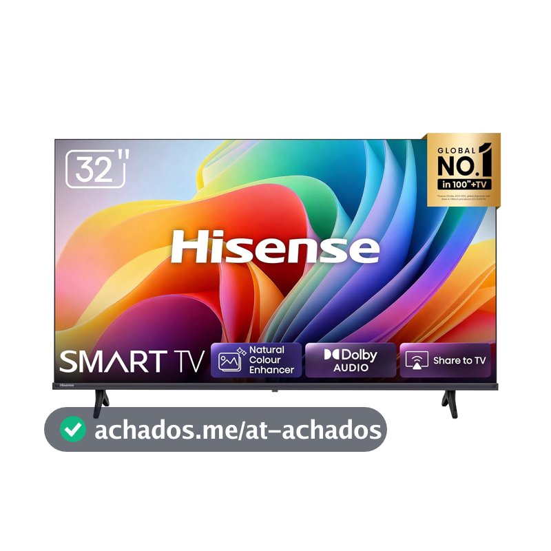 Hisense Smart TV HD 32" Polegadas 32A4NV