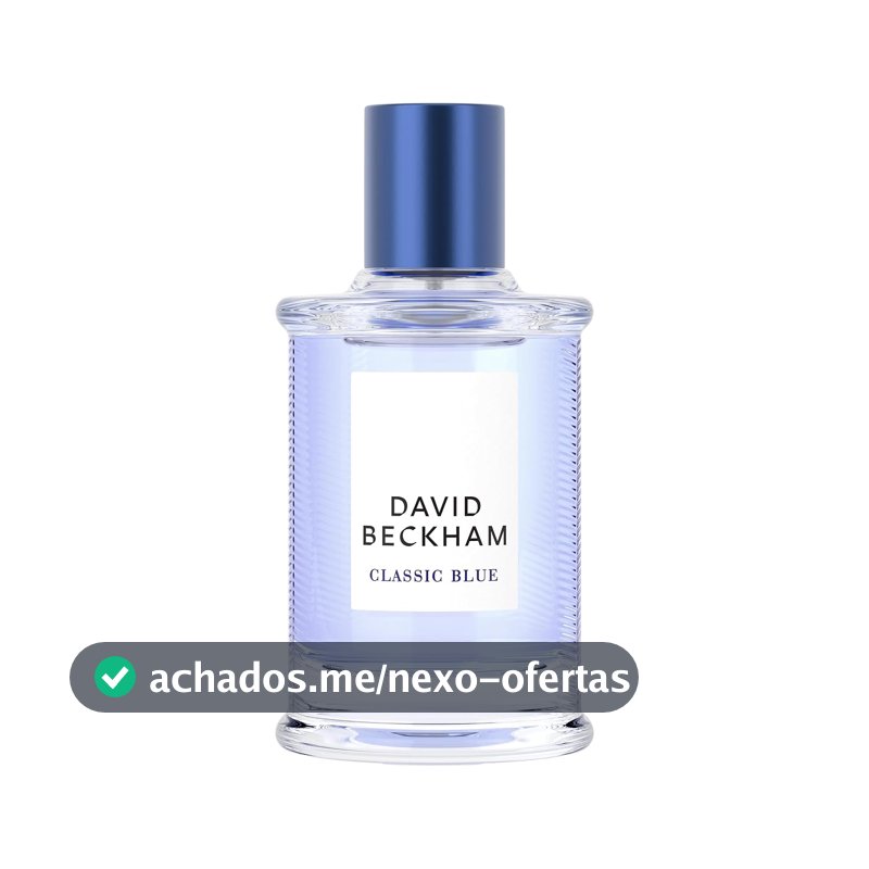 David Beckham Perfume Classic Blue Eau de Toilette Masculino 50ml