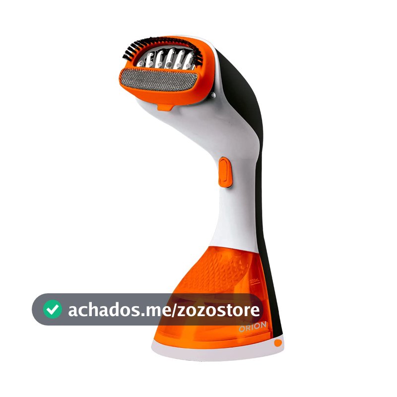 Vaporizador Mallory Órion 1200W, Jato de Vapor Contínuo, Higieniza e Desamassa, Reservatório 220ml, Leve e Portátil – 127V