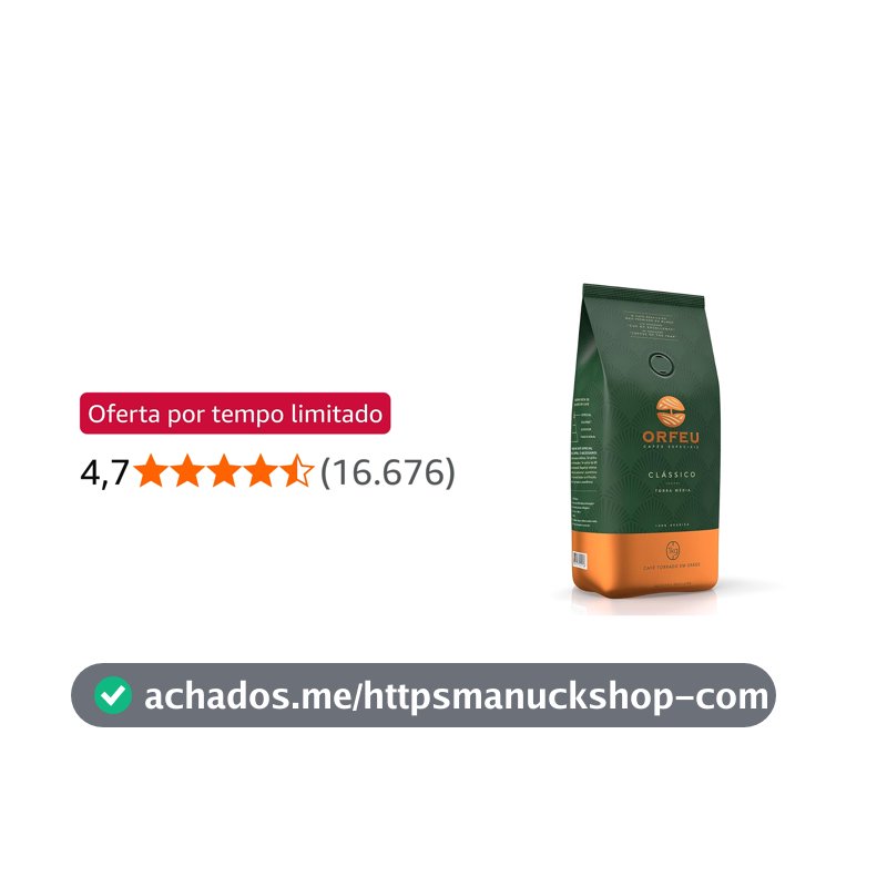 Café Orfeu Clássico em Grãos 1kg