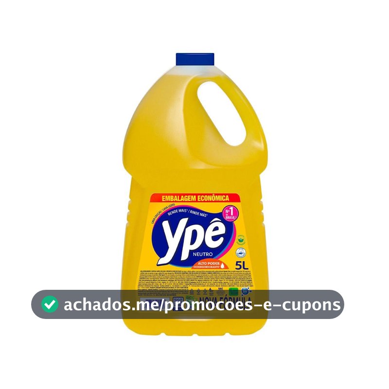 Ypê Detergente Neutro 5L