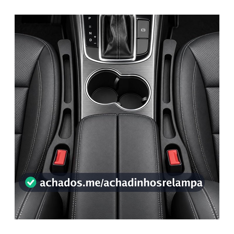 Kit 2 Organizador Lateral Banco Carro Porta Objetos Anti Queda Celular