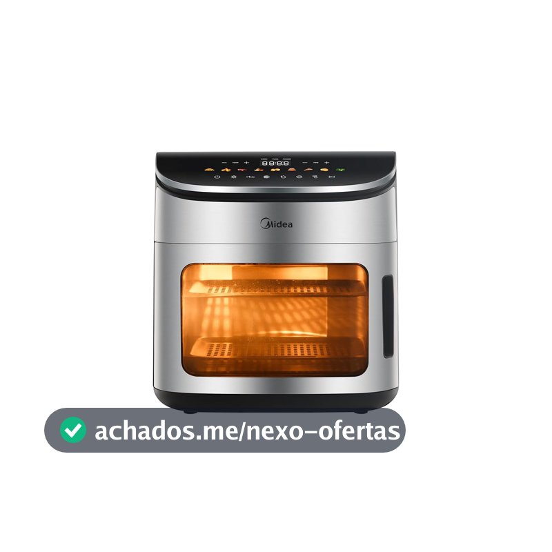 Fritadeira Air Fryer Oven 12L Digital Midea 220V - Potência 1.900W