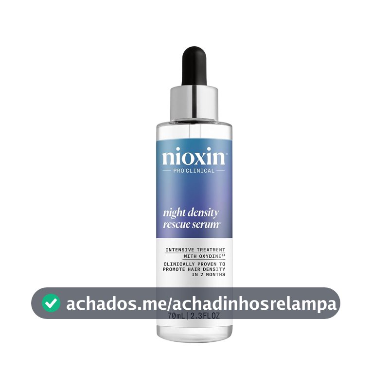 Sérum Capilar Nioxin Night Density Rescue, 70ml