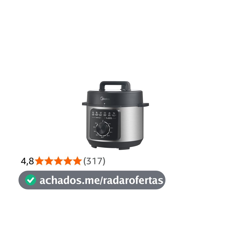 Midea Panela de Pressão Mecânica 4L,127V