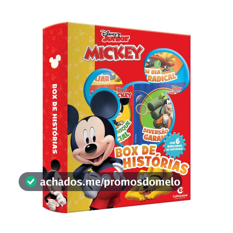 Culturama Editora BOX DE HISTORIAS MICKEY
