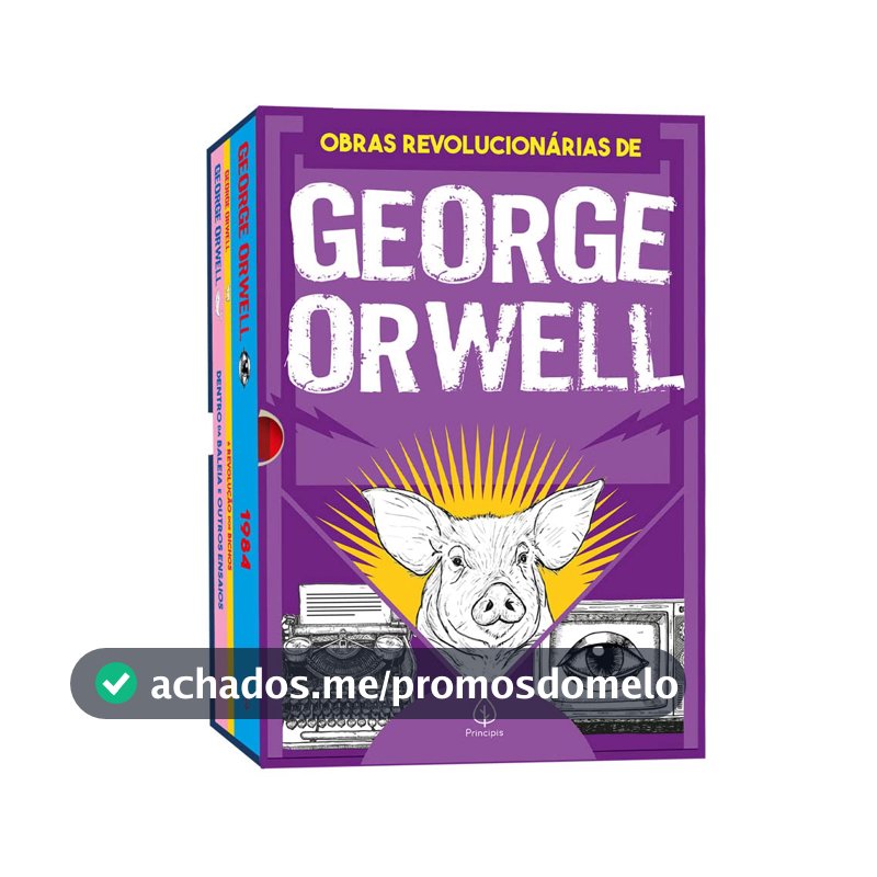 As obras revolucionárias de George Orwell - Box com 3 livros
