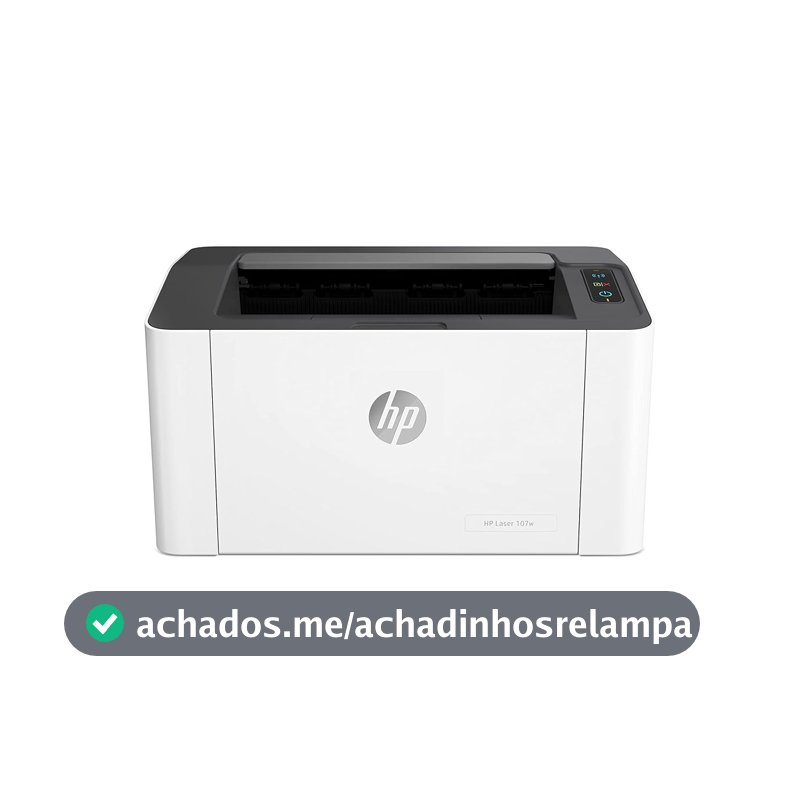 Impressora Hp Laserjet 107w, Laser, Mono, 110v - 4zb78a