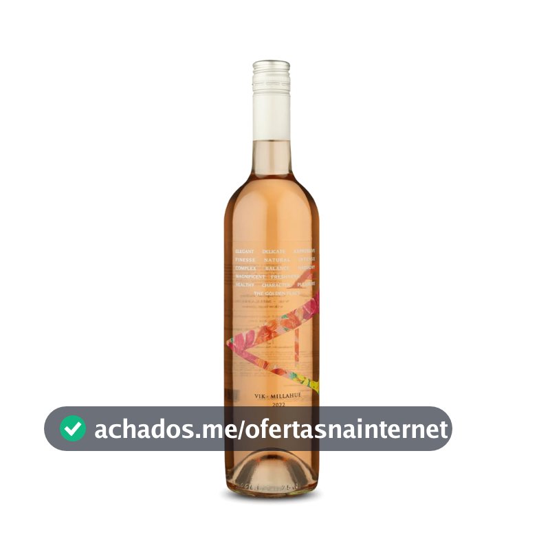 Vinho Rosé Chileno Vik A 750ml
