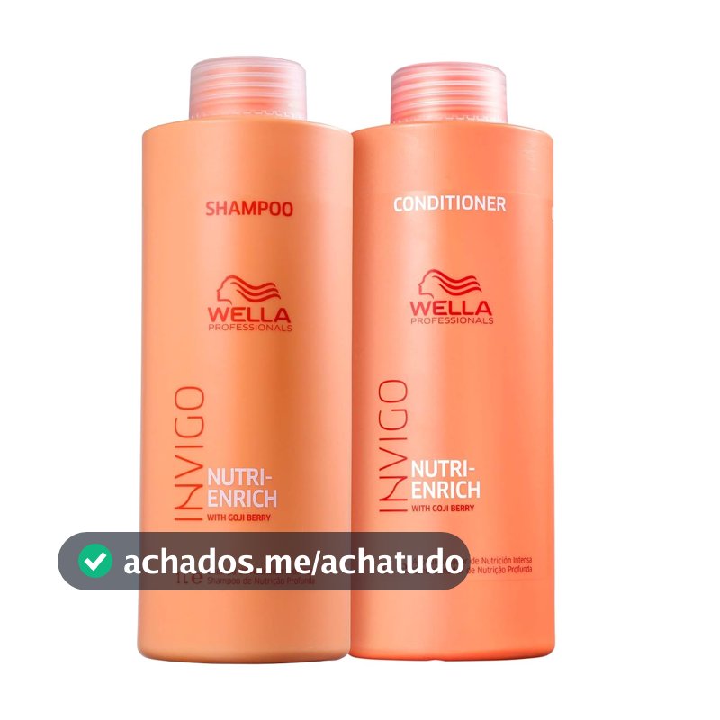 Kit Wella Professional Invigo Nutri-Enrich Salon Duo (2 ptodutos)